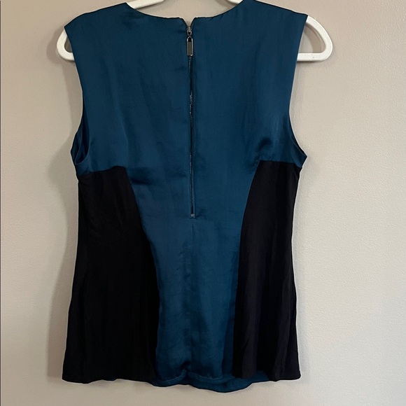 Alfani 2 piece sleeveless blouse and skirt size 8/medium black/teal - Picture 13 of 15